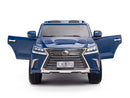 Blue 24V Power Lexus 570 Kids Electric Ride-on SUV with 4x4 Capability and EVA Rubber Tires