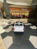 24V Interactive TV GMC Ride On Electric Toy 4x4 with Leather Seating and Advanced Rubber EVA Tires - Remote Control