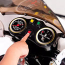 Children's Police Motorcycle Ride-On Toy Vehicle - Electric Motorbike for Boys and Girls 12V