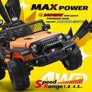 XXL 4X4 Battery-Powered 2-Seater 4WD Kids Electric Vehicle - 24V MAX Ride-On Truck