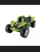 12V Power Wheels Dune Racer Extreme Electric Ride-On Car for Children GREEN Brand New