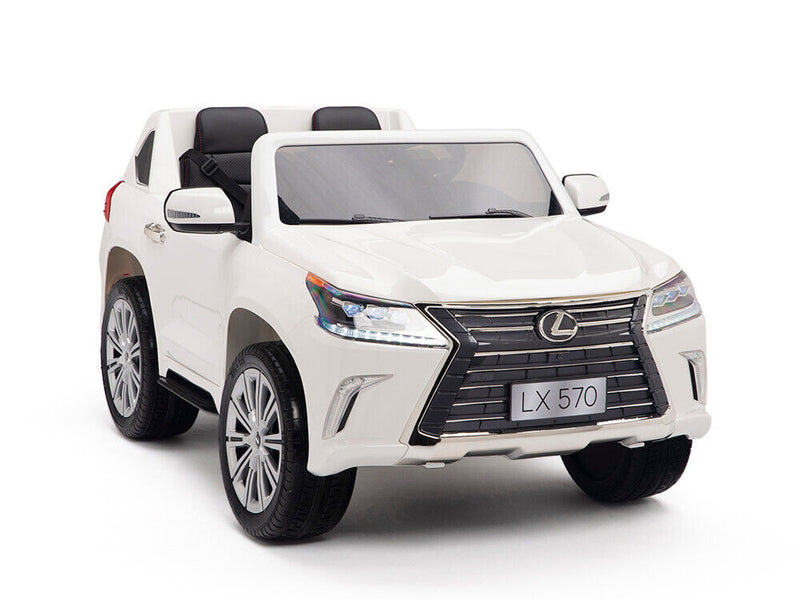 Blue 24V Power Lexus 570 Kids Electric Ride-on SUV with 4x4 Capability and EVA Rubber Tires