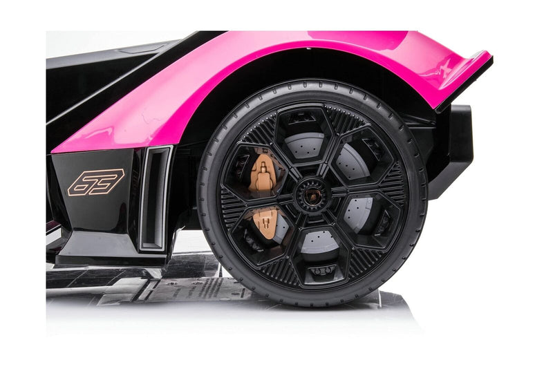 Dakott Lamborghini V12 Vision Gran Turismo Kids Ride-on Sports Car, Pin Edition