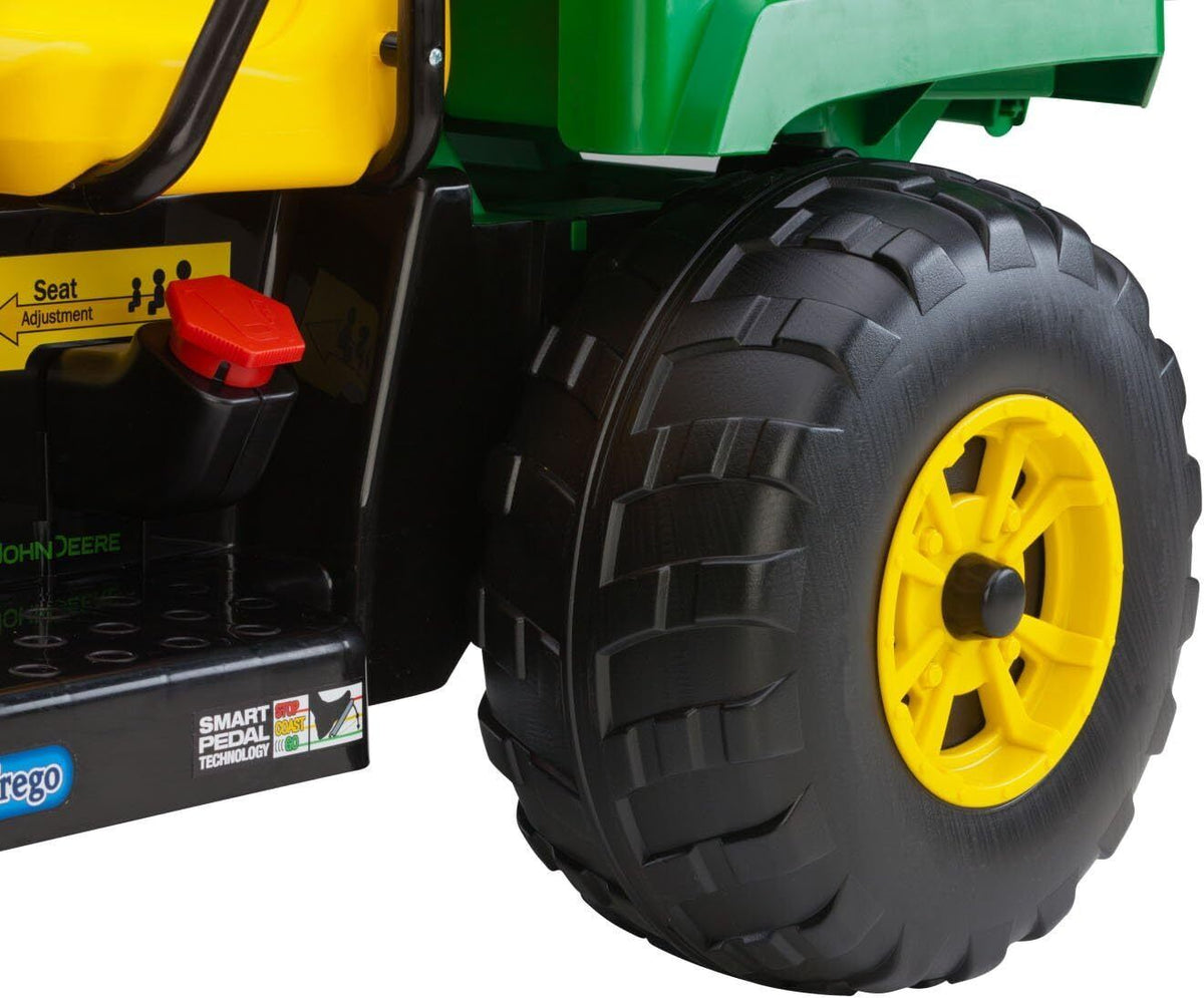 how to adjust seat on peg perego gator John Deere Gator XUV 12-volt Battery-Powered Ride-On for Kids