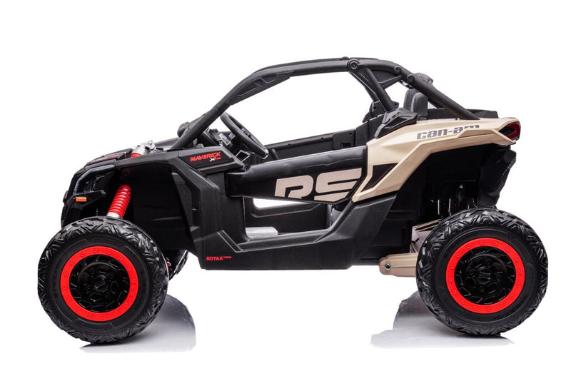 48V Authorized Can-am Maverick UTV TOUCH TV Ride On Remote Off-road Tire Buggy