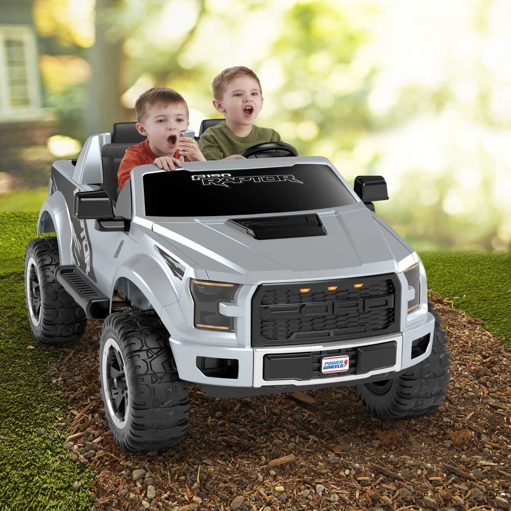 Kids Raptor Ford F-150 Raptor Power Wheels - Outdoor Play Vehicle for Kids, Ages 3
