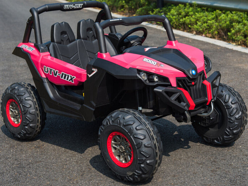 Pink Mini Moto UTV 4x4 12v (2.4ghz Remote Control)