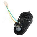 Motorized Gearbox for Electric Car or Bike - Replacement Part, 18000 RPM, 6V, Durable Black Plastic