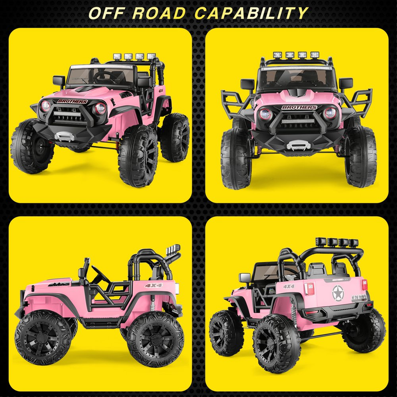 Funcid 24V 2Seater Children s Ride On Vehicle Truck