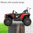 Battery Operated Kids SUV Ride-On Truck with MP3 Player, Bluetooth, LED Lights, and 3 Speed Options