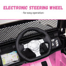 2-Seater Electric Ride-On Jeep with MP3 Player and LED Lights for Kids - Remote Control Included