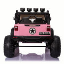 24V Battery-Powered Kids Ride On Truck with Trailer and RC Control - 3 Speeds, Camo Design