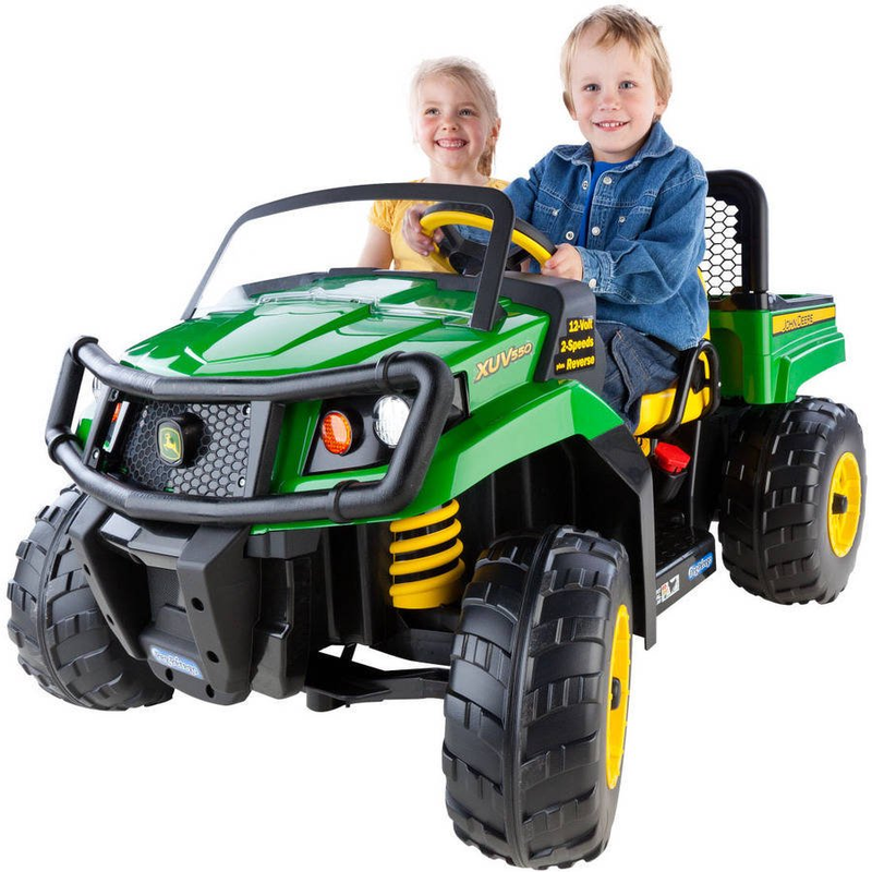 Peg Perego John Deere Gator XUV 12-Volt Battery-Powered Ride-On Toys in REALTREE Camouflage