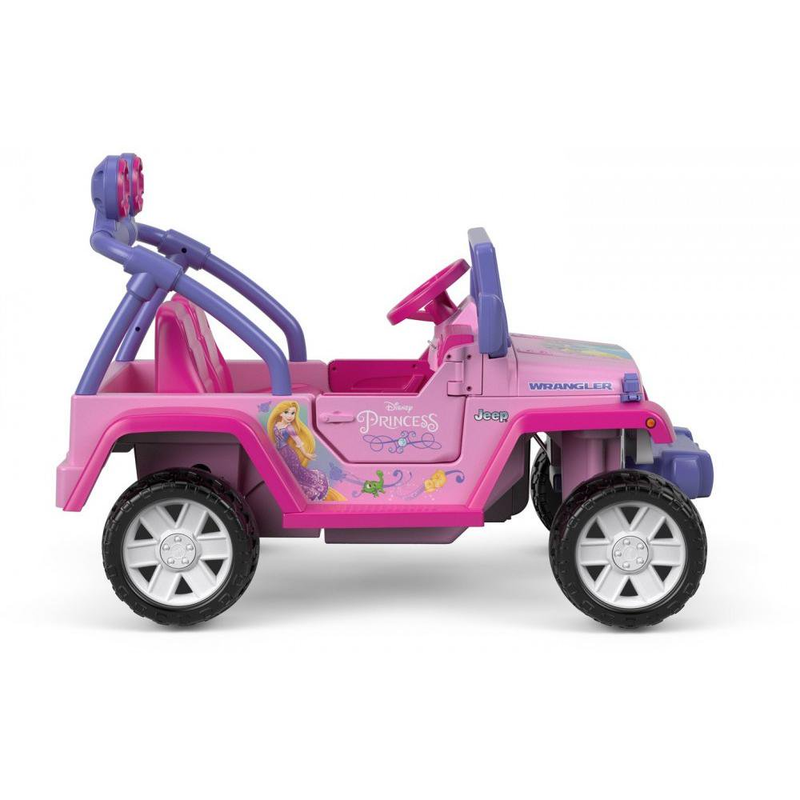 Pink Princess Electric Car Toy Truck SUV Ride On for Kids with Sound Effects - Ideal for Girls