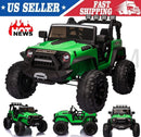 24V Battery-Powered Kids Ride On Truck with Trailer and RC Control - 3 Speeds, Camo Design
