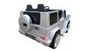 Kid Motorz 12V Mercedes Benz G55 Dual Seater Electric Ride-On Car in Silver Finish