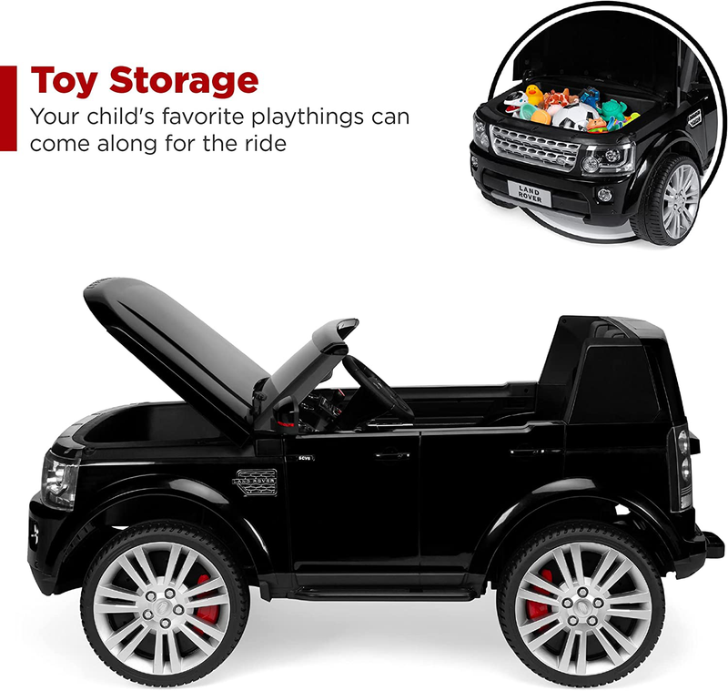 Best Choice Products 12V 3.7 MPH 2-Seater Licensed Land Rover Ride-On Vehicle for Kids