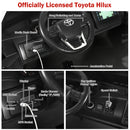 Licensed Toyota Hilux Ride On Truck Car 2-Seater 4WD with Remote Control - Painted Black