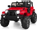 12V Electric Jeep Ride-On Car with Parental Remote Control and MP3 Player for Kids