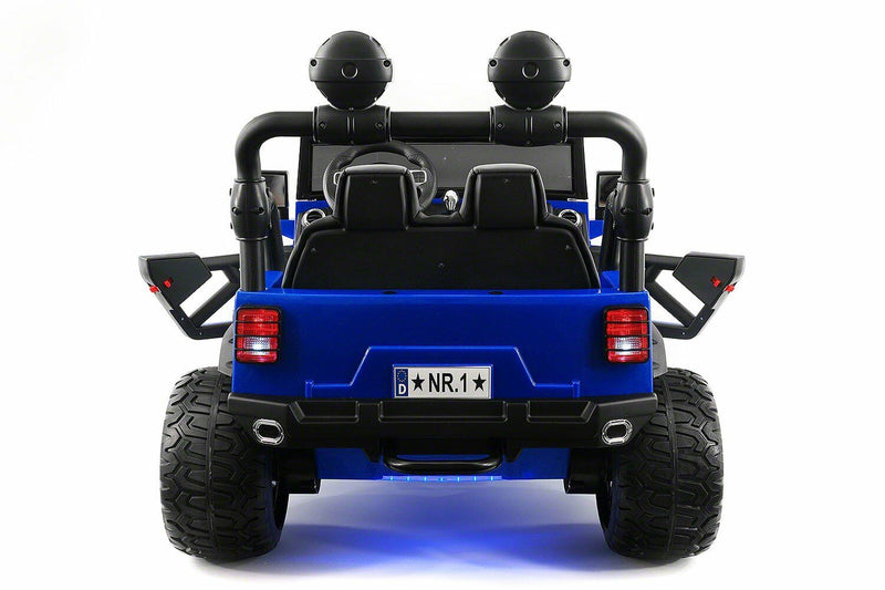 12V Battery Operated Children's Ride-On Truck Jeep with Dual Powerful Motors and Remote Control