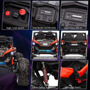 24V 2 Seater Ride on Toy UTV with Remote Control, EVA Tires, 4-Wheel Drive, Electric Car with Music