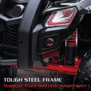 Black 4-Wheel Electric ATV Off-Road Vehicle for Kids - All-Terrain Ride-On Toy