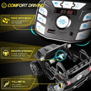 400W 2-Seater Electric Ride-On Jeep for Kids with LED Lights and Remote Control