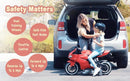 12V Kids Motorcycle Ride-On Toy with 4 MPH Speed and ASTM Approval