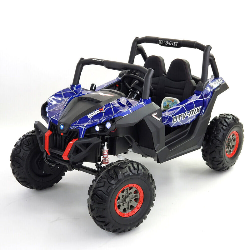 Electric Ride-On Buggy with Remote Control - 2 Seater ATV for Kids, 200W 24V Battery-Powered Car