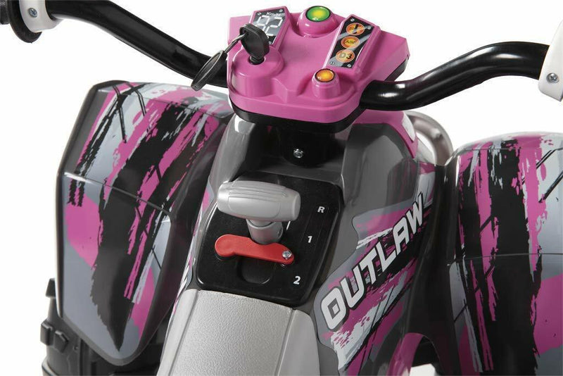 peg perego pink atv Peg Perego Polaris Kids' ATV Quad Car Motor Toy