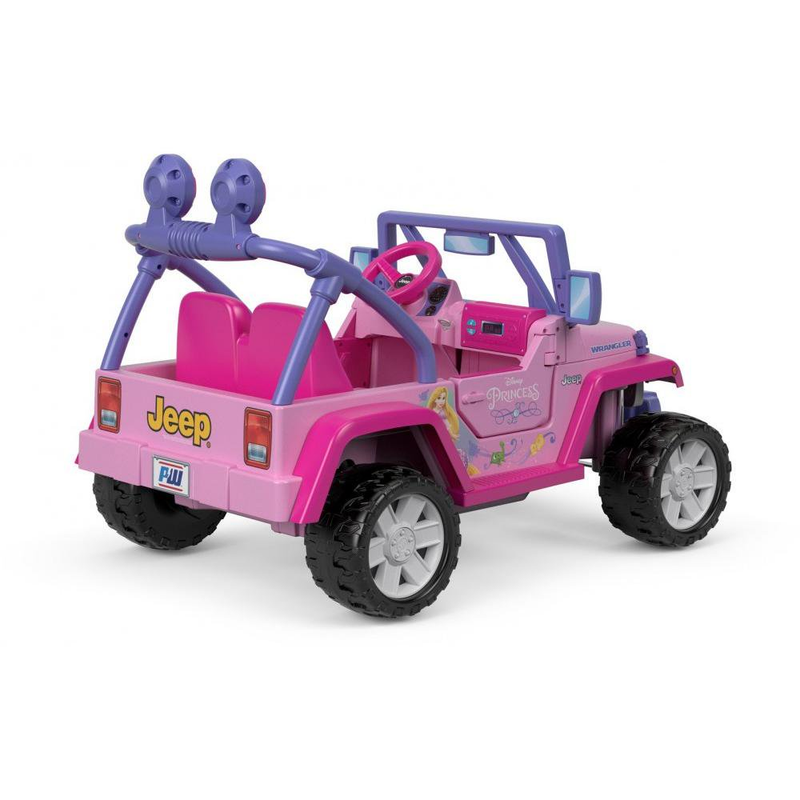 Pink Princess Electric Car Toy Truck SUV Ride On for Kids with Sound Effects - Ideal for Girls