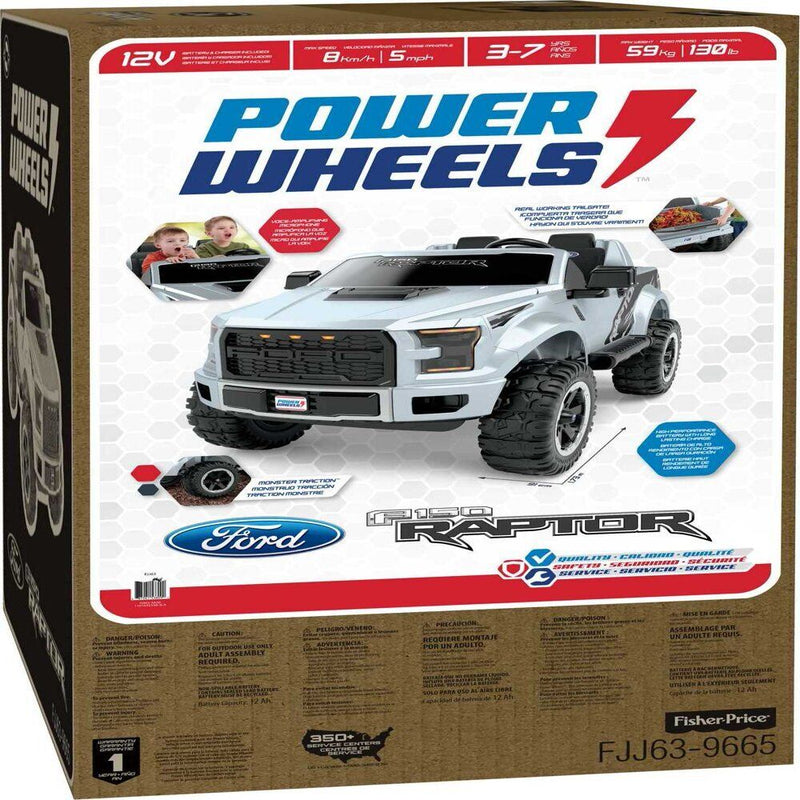 Ford F-150 Raptor Power Wheels - Outdoor Play Vehicle for Kids, Ages 3-7 - Extreme Raptor Style