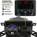 24V Dual-Seater Children's Ride-On Fire Truck Jeep, 2 Strong Motors, Rubber Wheels + Remote Control