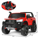 2x12V Authorized Toyota Hilux Ride-On Truck Vehicle 2-Seat 4x4 w/ Remote Control Crimson