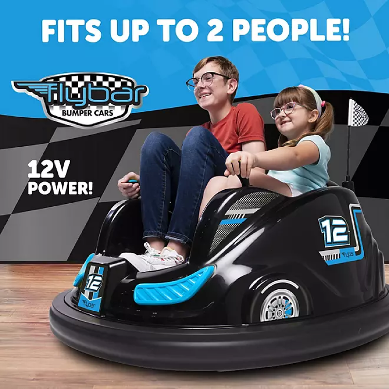 Electric Ride On Bumper Car Vehicle for Kids and Toddlers – Flybar