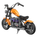 24V Children's Boys Ride On Motorbike Chopper Bicycle 160W Engine 10MPH Velocity, Distance Tracker, Mist