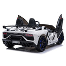 TWO SEATER LAMBORGHINI AVENTADOR 24V KIDS VEHICLE - KIDS ELECTRIC CAR WITH REMOTE CONTROL
