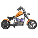 24V Children's Boys Ride On Motorbike Chopper Bicycle 160W Engine 10MPH Velocity, Distance Tracker, Mist