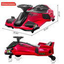 Electric Drifting Go-Kart for Kids - 24V Ride-On Car with Speeds Up to 7.5 mph