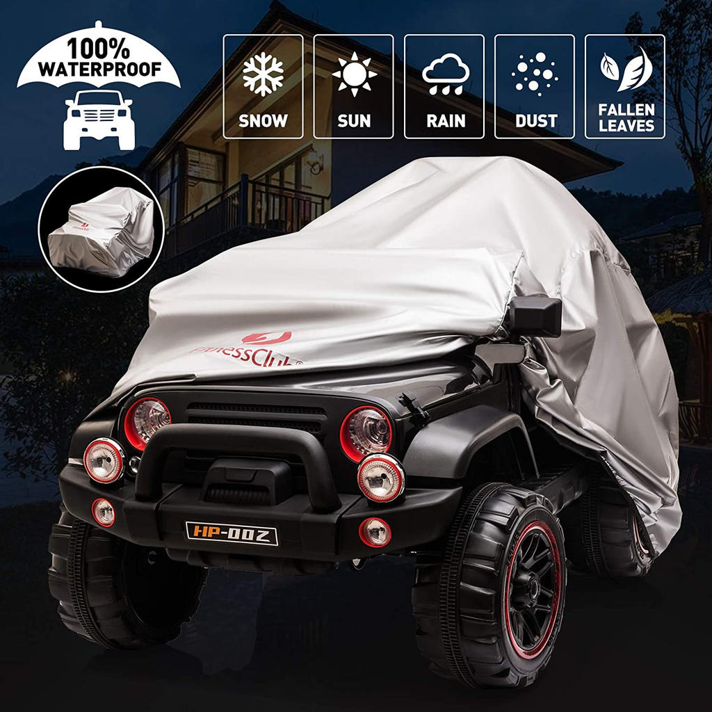 2 Seater Electric Ride-on Truck with Car Cover and Parental Remote Con