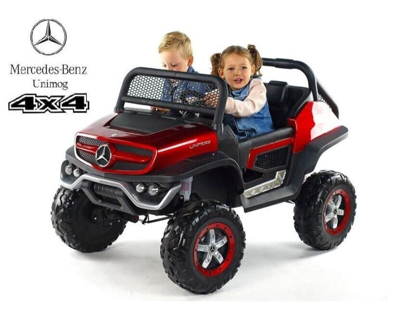 Mercedes Unimog Truck 200 W Drive Children's Ride-On Battery Operated Electric Vehicle with Remote Control