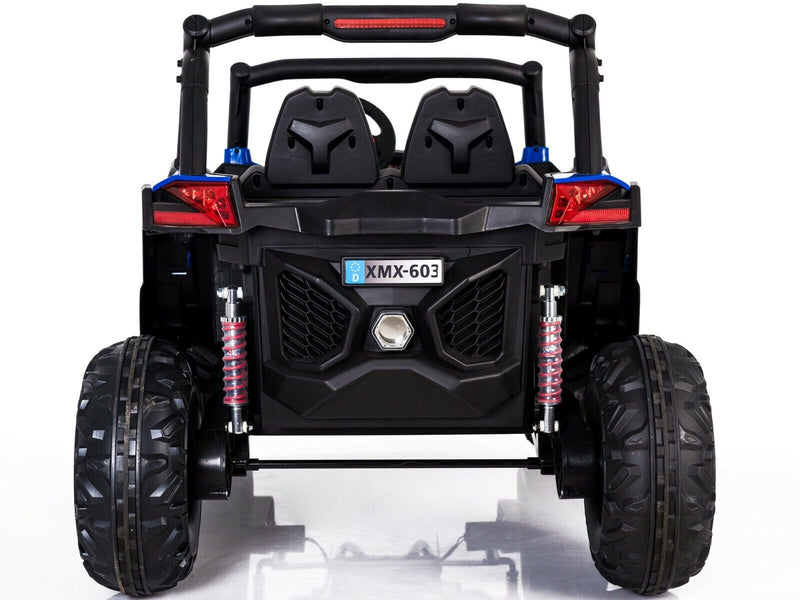 12V Kids Ride-On Toy Electric Car - Mini Moto UTV 4x4 - Black, Blue, White, Red, Pink