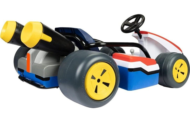 NEW Super Mario Kart 24V 3-Speed Drifting Ride-On Racer with Adjustable Seat and Sound Effects - Fast and Exciting