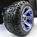 12V CHILDREN'S RIDE-ON JEEP TRUCK CAR, DUAL POWERFUL MOTORS, TWO SEAT CAPACITY, HIGH-GRIP TYRES, LED LIGHTS & REMOTE CONTROL