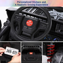 Kimbosmart Ebony 24V Children's Ride-On Car Double Seater Electric Toy Truck with Remote Control