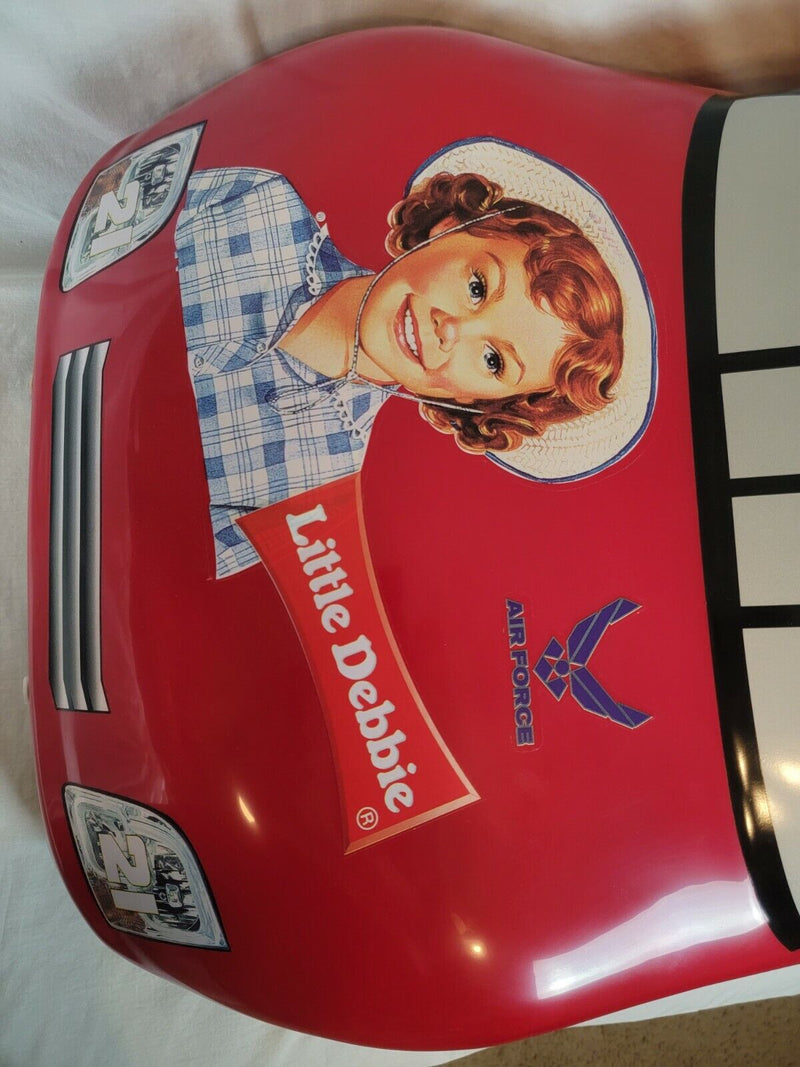 Vintage Unique motorized ride on children's Little Debbie Race Car Nascar 21 Brand New