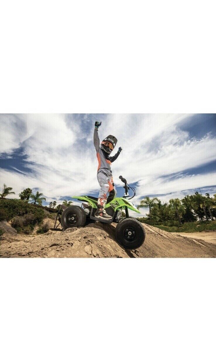 Razor 24V Dirt Quad SX McGrath Electric Ride-On - Green - Complimentary Delivery & Exchange
