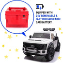 2023 Ford F450 24v 2 Seater Children's Electric Ride-On Truck with Interchangeable Battery