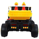 12V Four-wheel Drive Construction Truck 2.4G Remote Control/App Control Children's Electric Ride On Vehicle