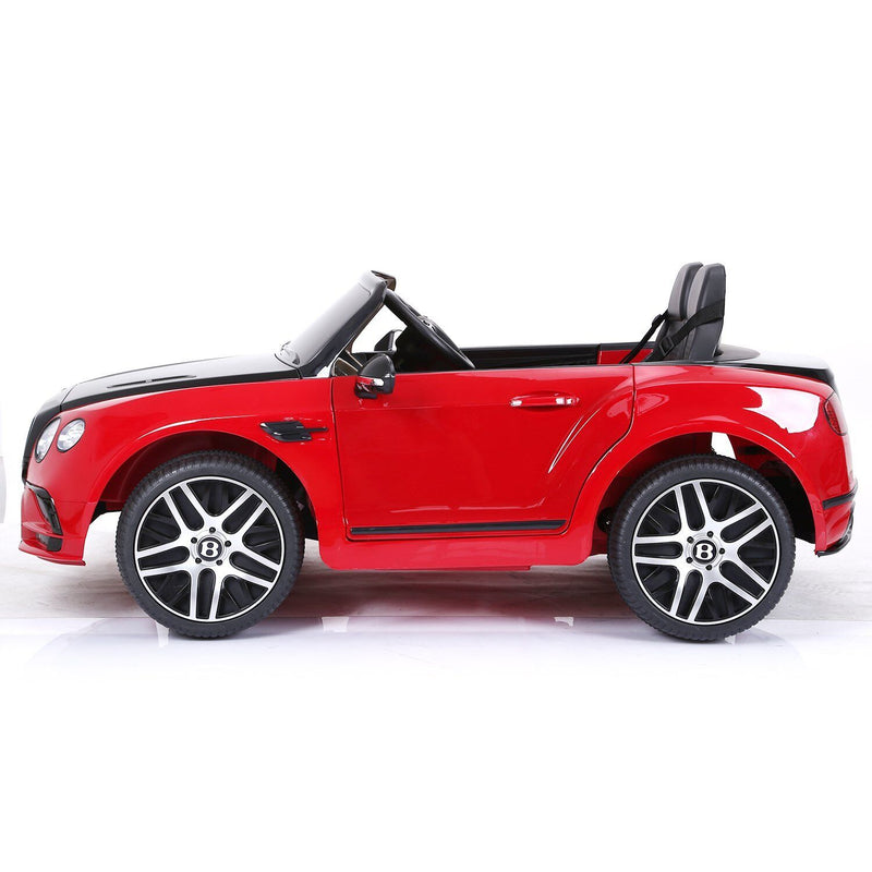 12V Bentley Continental Supersports Electric SUV Ride On Toy Car Black and Red